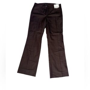 New York and company petite midrise bootcut brown pants size 4